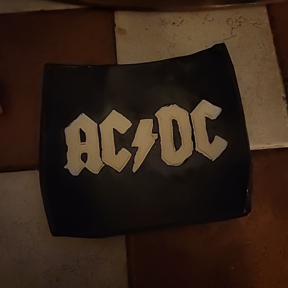 Ac/Dc Ash Tray! Never used. Cool gift!